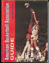 ABA Official Basketball Guide 1971-72-team &amp; player-pic-bios-Rick Barry-VG - £48.98 GBP