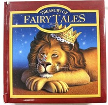 Treasury of Fairy Tales 2002 Padded Hardcover Gold Binding - $10.17