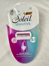 Bic Soleil Sensitive Disposable Razors 3 Razors (1 Pack) Pivot Head Women&#39;s - £6.31 GBP