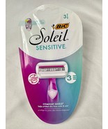 Bic Soleil Sensitive Disposable Razors 3 Razors (1 Pack) Pivot Head Women&#39;s - £6.21 GBP