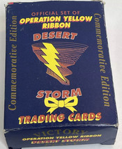 Desert Storm Trading Cards- “Operation Desert Storm Yellow Ribbon” 60 Cards - £3.58 GBP