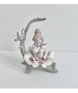 Lladro Born in Springtime #6920 Baby in Rose Porcelain Figurine Box Pape... - $440.00
