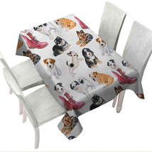 Dogs Puppies Tablecloth - $51.95 CAD+