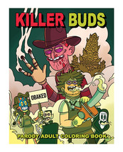 Wood Rocket Killer Buds Adult Coloring Book - $27.99