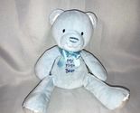 Prestige Stuffed Plush Blue My 1st First Teddy Bear Baby Boy Rattle Toy ... - $76.22