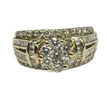 Women&#39;s Cluster ring 10kt Yellow Gold 409814 - $459.00