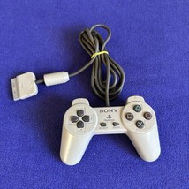 Sony Playstation PS1 Original Analog Gray Wired Controller SCPH-1080 - £14.45 GBP