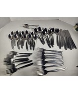 41 Piece AHCo Stainless Flatware Japan Used As Is - $30.15 CAD