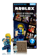Roblox Heroes of Robloxia: Taser Tessla Deluxe Mystery Pack 3&quot; Figure NIB - £9.48 GBP