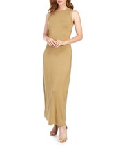New Premise Brown Rayon Maxi Dress Size L $88 - £43.60 GBP
