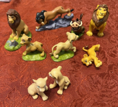 Disney Vtg Lion King Baby Timon Simba Nala Cub Hasbro PVC Figure lot cake topper - £15.25 GBP