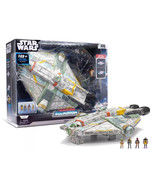 Star Wars Micro Galaxy Squadron Ghost &amp; 4 Mini Figures Star Wars Rebels NIB - $99.88