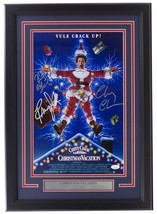 Chevy Chase Quaid D&#39;Angelo Signed Framed 11x17 Christmas Vacation Photo JSA - £340.17 GBP