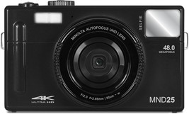 Minolta Mnd25 48 Mp Autofocus / 4K Ultra Hd Camera W/Selfie Mirror - $104.96