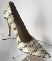 NEW Etienne Aigner Indie Snakeskin Pointed-Toe Pumps (Size 6) - $350.00! - £95.66 GBP