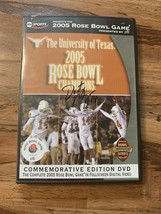 SIGNED - Texas Longhorns 2005 Rose Bowl Champions DVD - Texas Vs. Michigan - £22.42 GBP