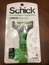 Schick XTREME3 SENSITIVE Disposable Razors - 4 Count New - €6,84 EUR