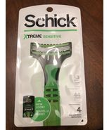 Schick XTREME3 SENSITIVE Disposable Razors - 4 Count New - €6,86 EUR