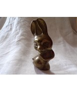 Vintage Brass Rabbit Figurine Leonard Solid Brass Collection Silver MFG ... - €21,10 EUR