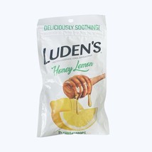 [ 1 Bag ] Luden&#39;s Honey Lemon Flavor Throat Drops 25 Each - Exp 2025 Read - $19.79