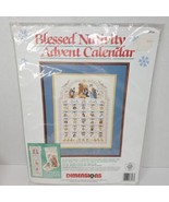 Dimensions Christmas &quot;Blessed Nativity Advent Calendar&quot; X-Stitch Kit 12x... - £30.31 GBP