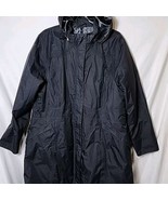 Eddie Bauer Woman XXL Weatheredge Thermore Removable Lin Hood Black Jack... - £22.77 GBP