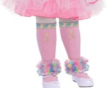 1st Birthday Baby Girl Pink Rainbow Leg Warmers Party Outfit Ages 1+ New... - $5.95