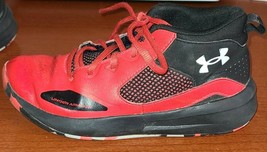 Under Armour Youth Shoes 4Y Lockdown 5 Red/black Lace-up. - $25.07