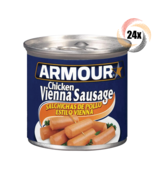 24x Cans Armour Star Chicken Flavor Vienna Sausages | 4.6oz | Fast Shipp... - $46.70