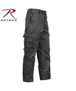 NE BLACK EMS EMT PARAMEDIC MEDIC WORK CARGO 9 POCKET PANTS MENS XL - €26,99 EUR