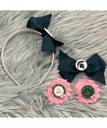 Lot Of 4 Girls Michigan State University Spartans Bows &amp; Headband - $19.01 CAD