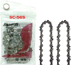 2PCS/PACK Reliable Replacement SC-S56 16-Inch Semi Chisel Saw Chain, Pit... - £50.35 GBP