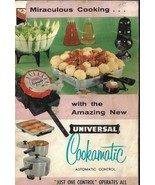 UNIVERSAL COOKAMATIC Booklet Miraculous Cooking 1957 VINTAGE - £5.50 GBP