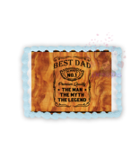 Best Dad Western  Edible Image Cowboy  Birthday  Cup Cake Topper Frostin... - €13,86 EUR+ Best Dad Western  Edible Image Cowboy  Birthday  Cup Cake Topper Frostin... - €13,86 EUR+