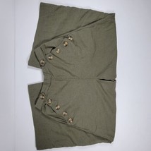 AMERICAN EAGLE Pants Womens SP Green Wide Leg Culottes Capri Palazzo - £13.56 GBP