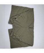 AMERICAN EAGLE Pants Womens SP Green Wide Leg Culottes Capri Palazzo - £13.38 GBP