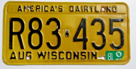 Original Vintage Wisconsin License Plate &quot;Americas Dairyland&quot; *Pick Any ... - €10,34 EUR
