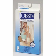 Jobst Ultrasheer Knee 15-20 Closed Toe Classic Black Md - £23.87 GBP