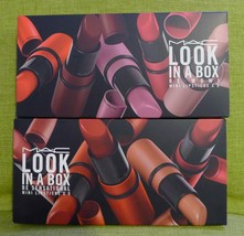 MAC Look in a Box Little Lipsticks Be Sensational Be Wow 5 pc Pick Shade  - £39.47 GBP
