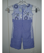 COLUMBIA INFANT PURPLE BIB SNOWPANTS-18 MO-BARELY WORN-NICE-ADJUSTABLE S... - $15.40 CAD