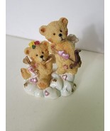 Valentines Resin Teddy Bears Collectible Figures Figurines Cupid - £17.73 GBP
