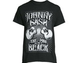 Johnny Cash Men&#39;s Man in Black Graphic Tee with Short Sleeves, Size 2XL ... - $16.82