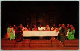 The Last Supper Black Hills Passion Play South Dakota SD UNP Chrome Postcard H10 - £2.28 GBP