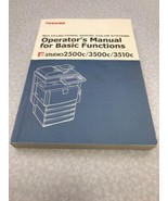 Operators Manual For Basic Functions Toshiba eStudio 2500c 3500c 3510c KG - $19.80