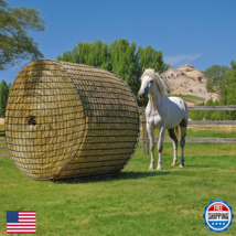 Fahnemt Round Bale Hay Net for Horses Durable Knotless Nylon Slow Feeder... - $80.50