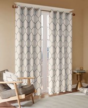 Madison Park Brooklyn Metallic mbroidered Curtain Panel-One Curtain Only... - £30.36 GBP