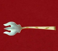 Golden Wheat by Gorham Sterling Silver Ice Cream Fork Chantilly Style Custom 6&quot; - £62.43 GBP