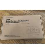 Keababies DUO Baby Handprint and Footprint Keepsake Frame new Unopened - $24.01 CAD