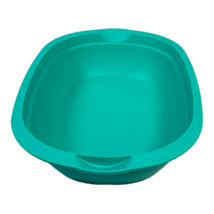 Tupperware Legacy 3183 Oval Microwave Server in Teal 3183C-3 bottom only - £5.64 GBP