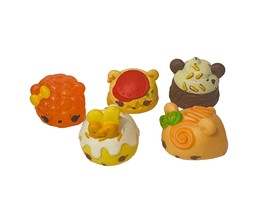 Num Noms Ice Cream Tops Rubber Toy Figures Mixed Lot 5 Anime Japan Cover Lemon - £18.67 GBP